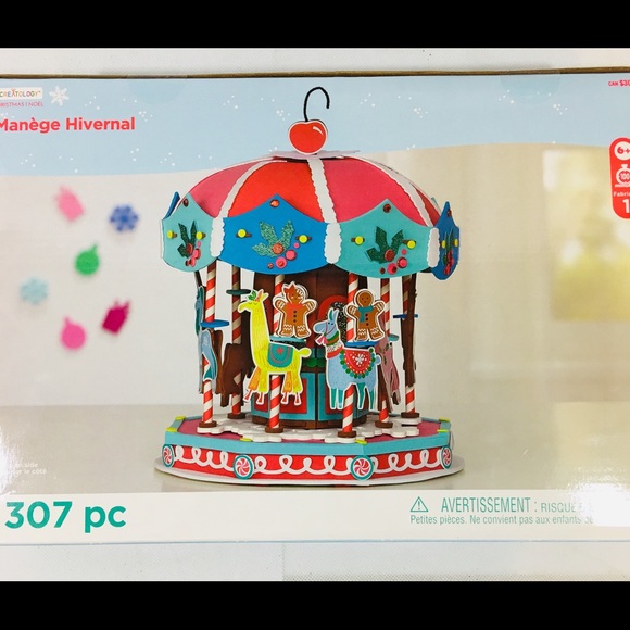 Creatology Winter Carousel Foam Holiday Kit New - Picture 5 of 5